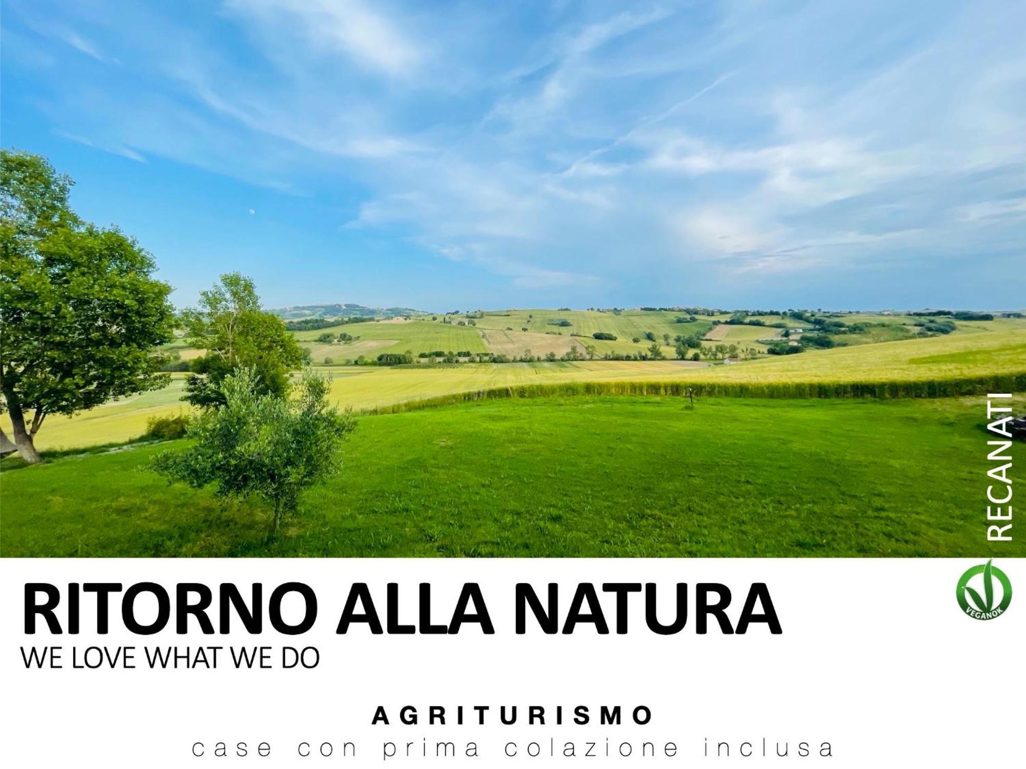 Ritorno alla Natura Villa Recanati Esterno foto